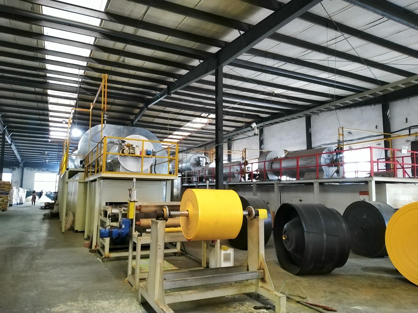 Production equipment inside the Wuzhou Zhida factory in Chongqing